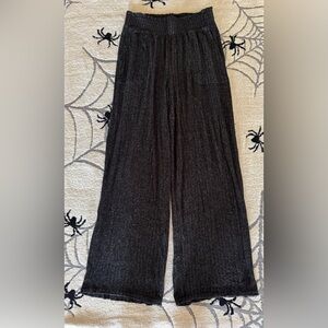 Black Wide-Leg Pants